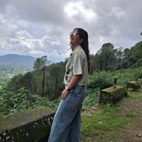 Monika Laduna Searching For Place in New Friends Colony, New Delhi, Delhi, India